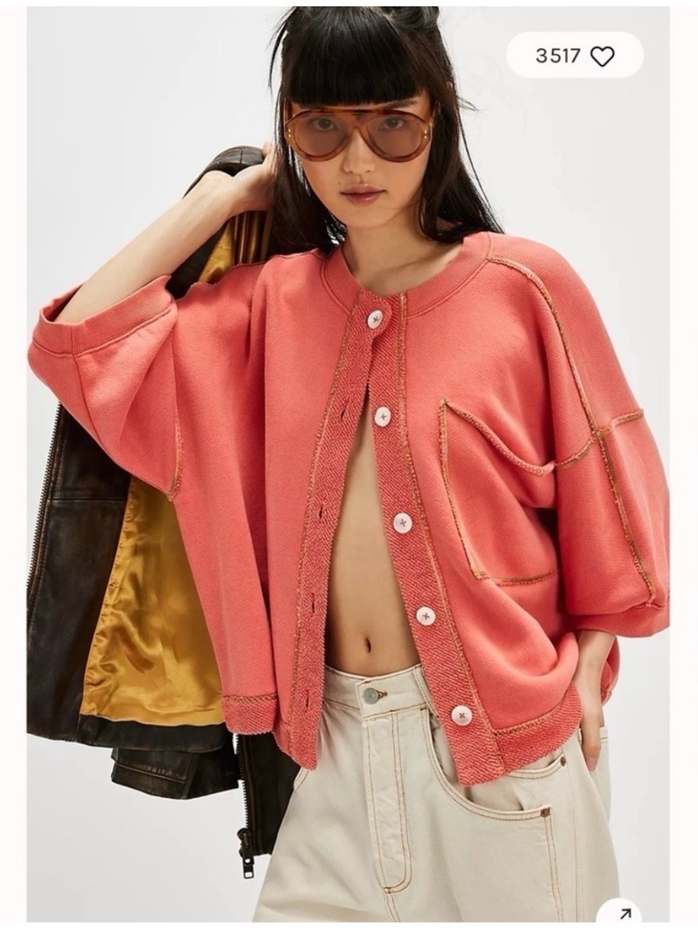 NWT FREE PEOPLE MATHILDA SWEATSHIRT
